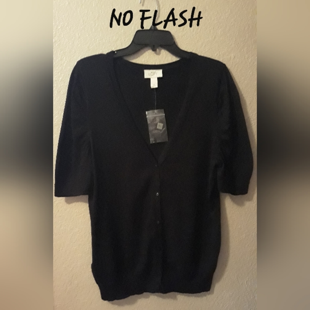 5 FOR $25 WITH 5 FOR $25 PURCHASES ONLY ANN TAYLOR LOFT BLK. BLOUSE
